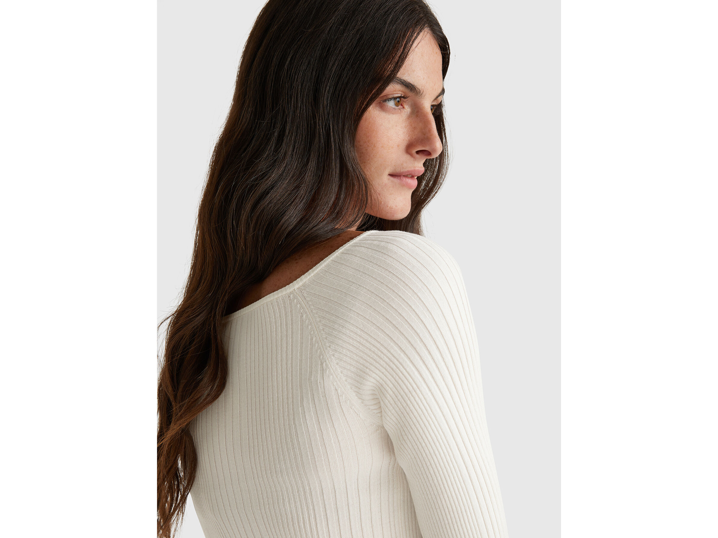 BOAT-NECK SWEAT.L/S Women image number 3